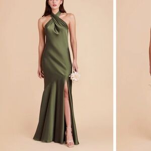 Birdy Grey Olive Green Maxi Dress